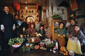 Family in Bhutan